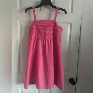 Adorable Pink Pleated Kids Dress size 15-16